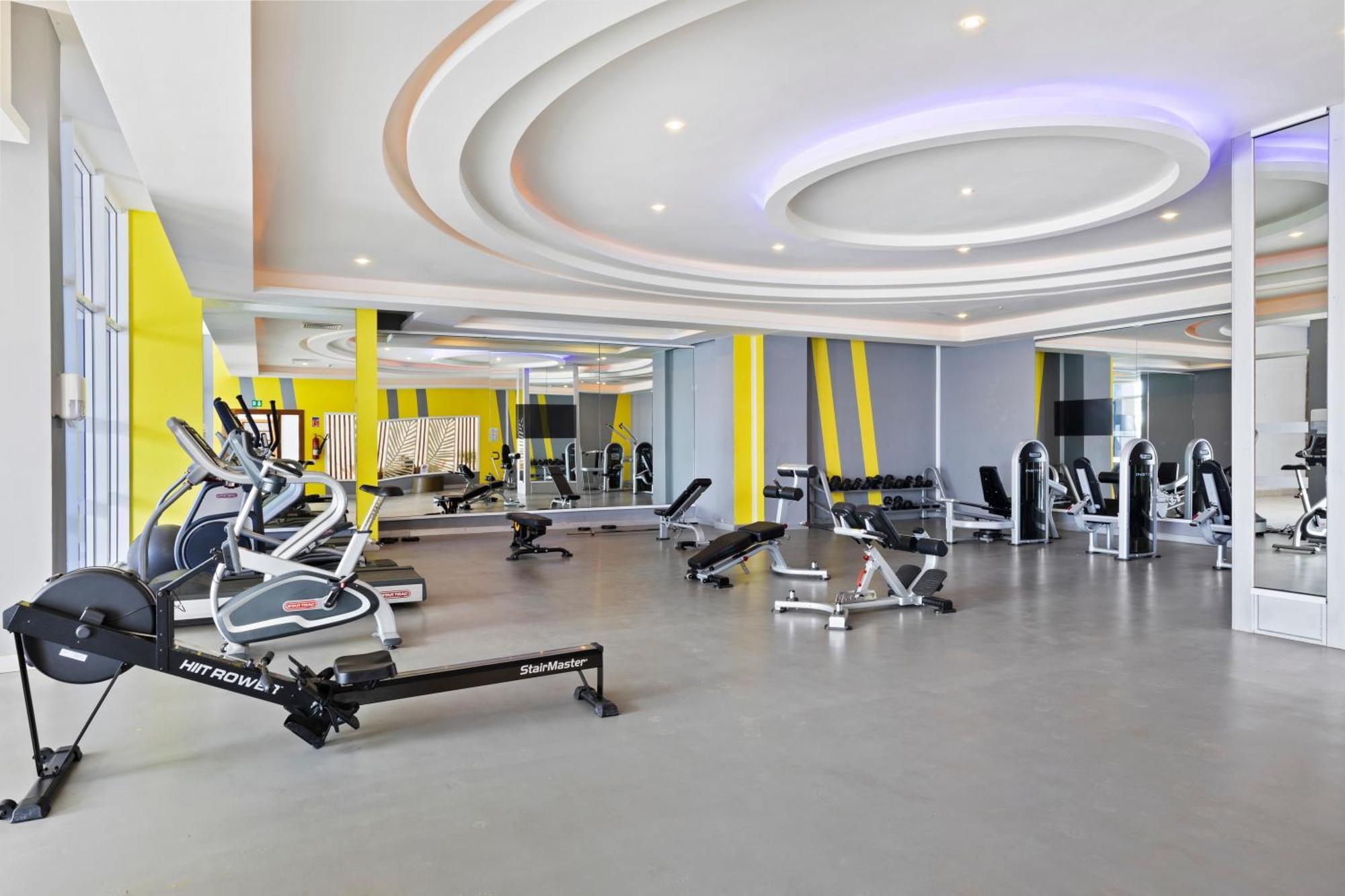 Pickalbatros White Beach Taghazout (Adults Only) Exterior foto The gym at the hotel