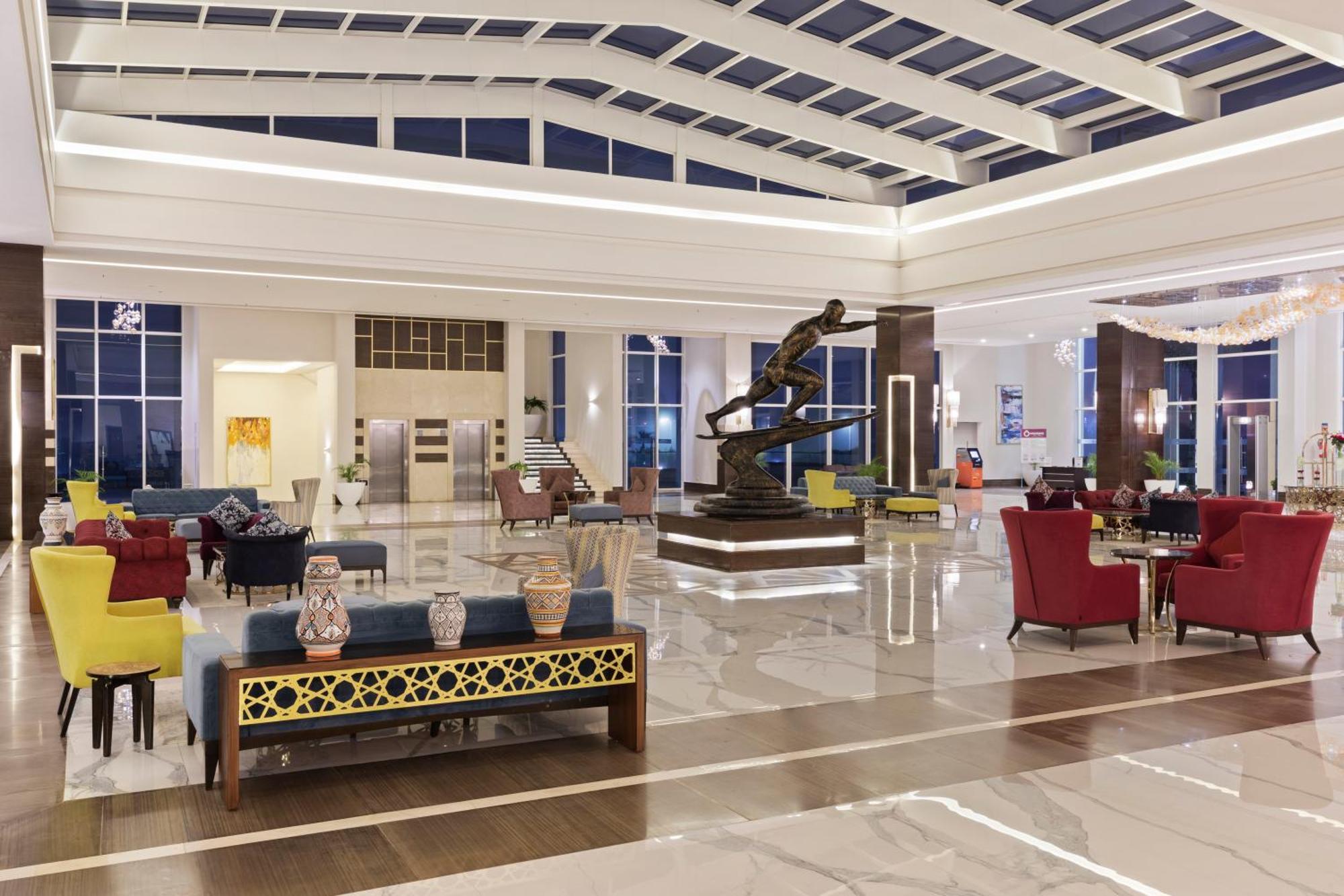 Pickalbatros White Beach Taghazout (Adults Only) Exterior foto Lobby